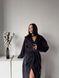 Довгий домашній халат &laquo;Bamboo Dark Gray&raquo; HL0003 фото 2