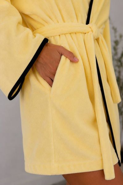 Жіночий велюровий халат-кімоно "Sun" KI0002 - 1 фото